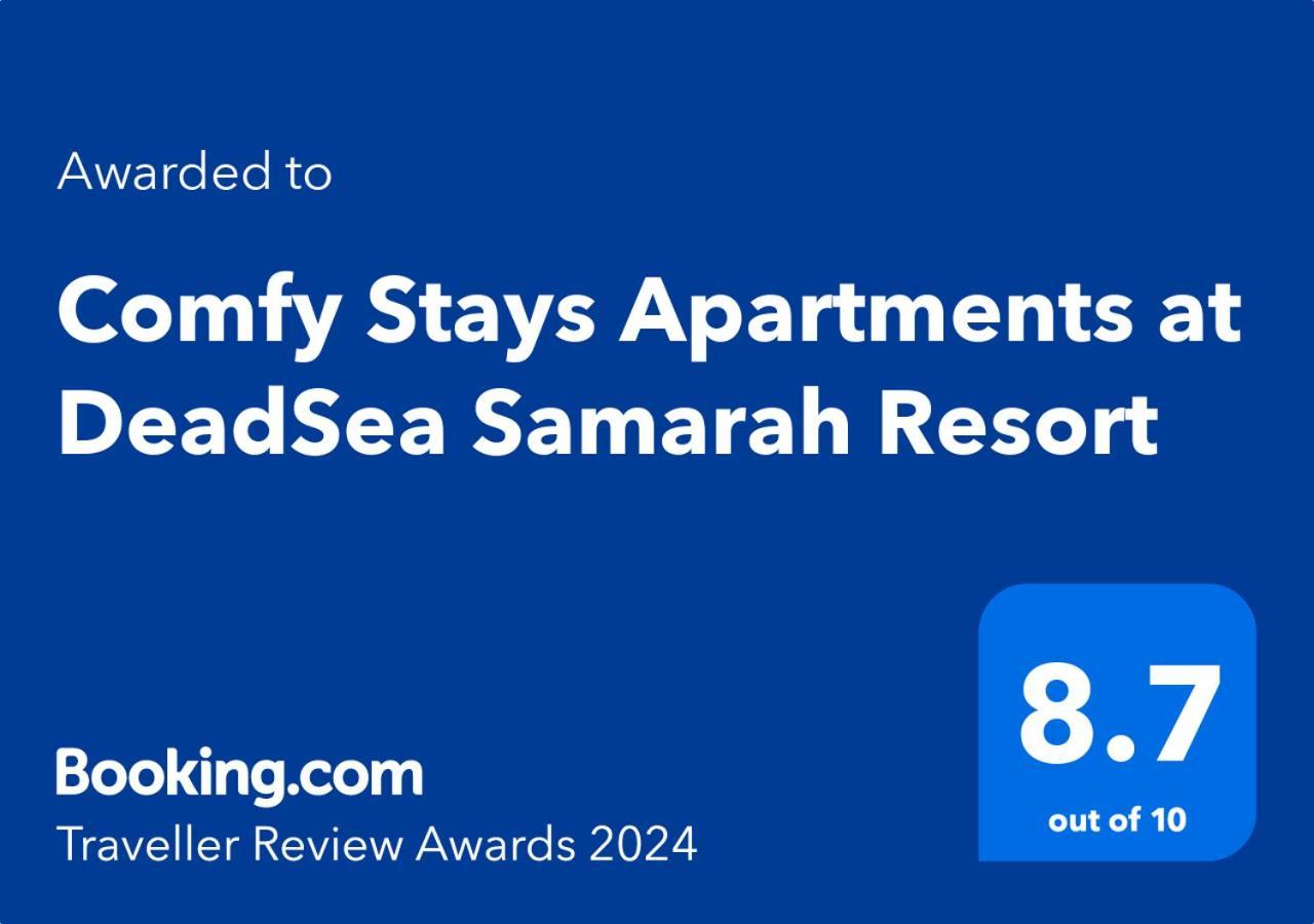 Comfy Sea View At Deadsea Samarah